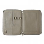 กระเป๋าใส่ ipad / tablet Tech. Folio Smog Color Embossed Full Grain Cow Leather ESSENTIAL for Journey